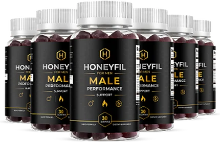 A six-bottle HoneyFil package